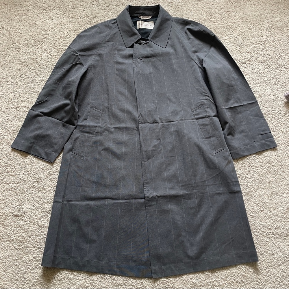 Vintage Oscar de la Renta Mitsukoshi gray coat